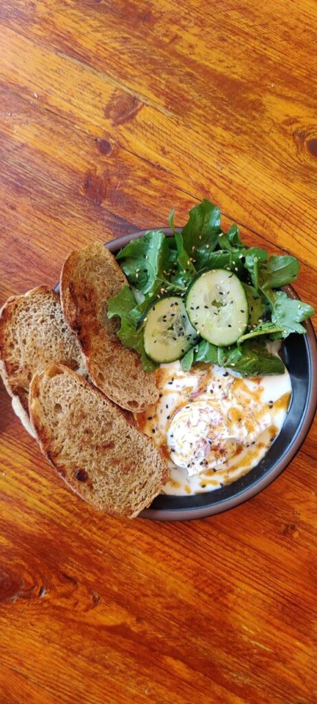 Turkish Çılbır Eggs