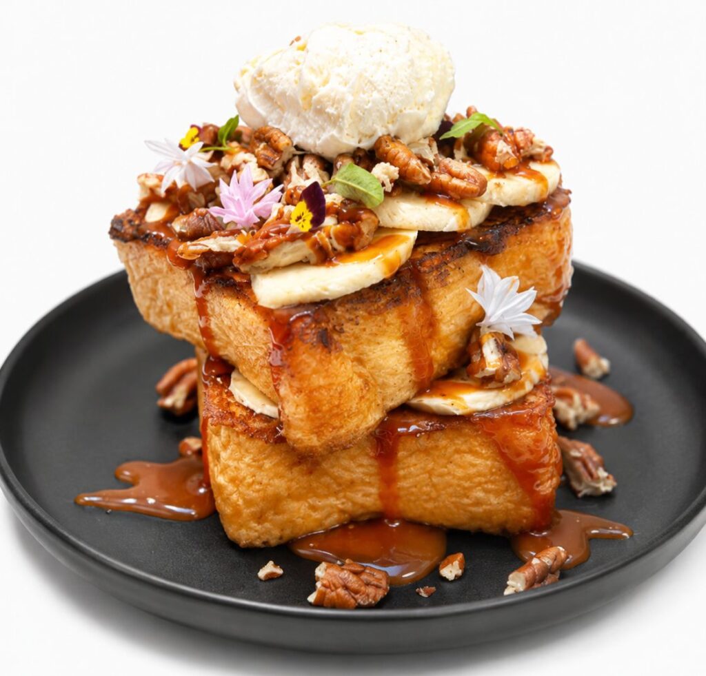 Miso Caramel Banana Pecan