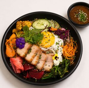 Bibimbap! Porkbelly Rice Bowl