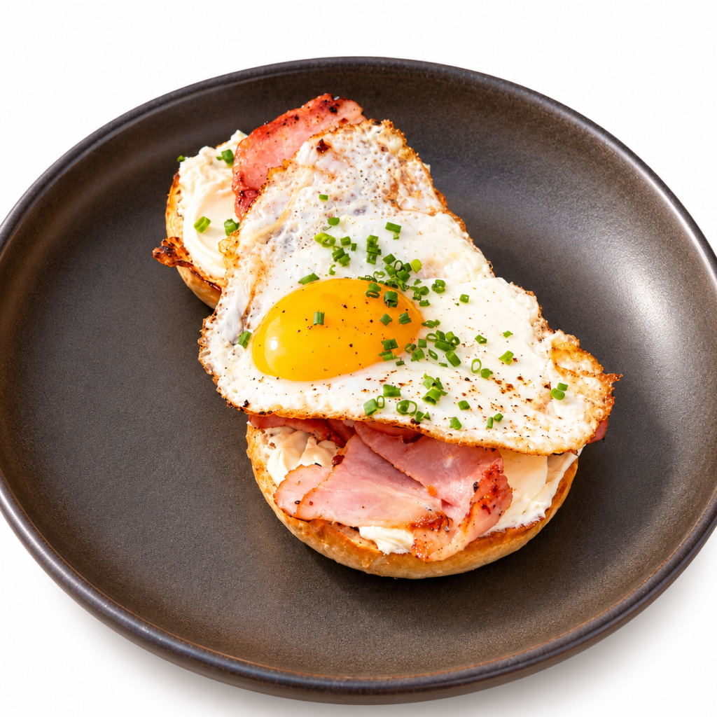 Cream Cheese & Ham Toast